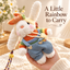 Lop-Eared Bunny Plush Bag Charm – Cute Outfit Collection