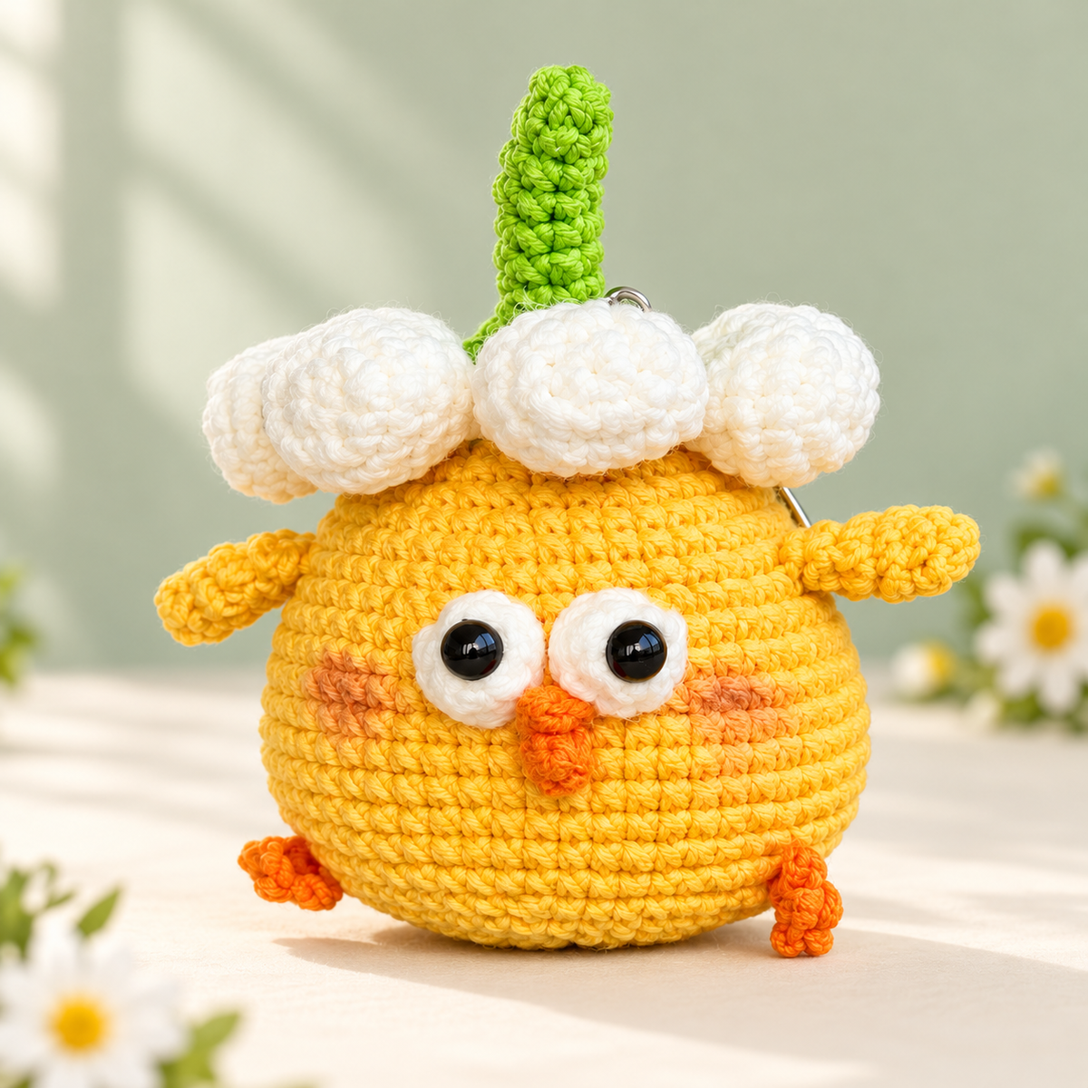 Bloomy Chick Crochet Kit – Beginner-Friendly DIY Craft Set Main image