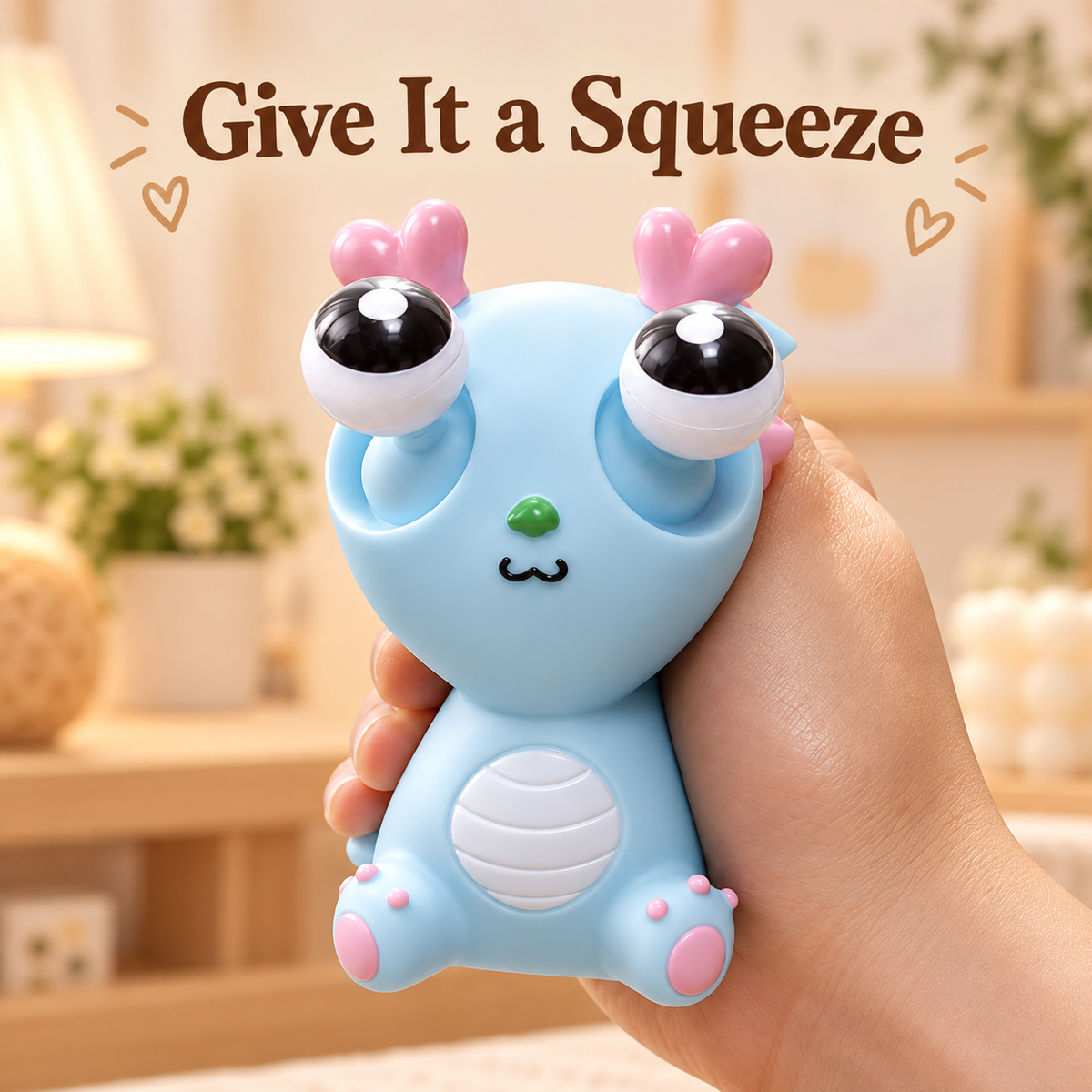 Pop-Eye Dragon Squeeze Toy – Cute Desk Fidget