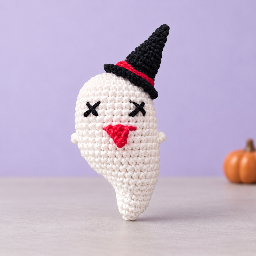 Dizzy Ghost DIY Crochet Kit