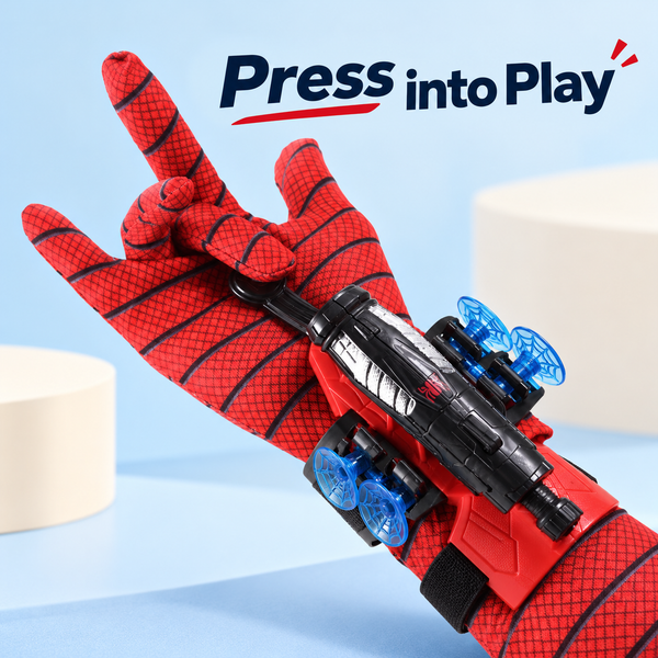 Spider-Style Wrist Launcher Toy – Suction Dart Role-Play Gear