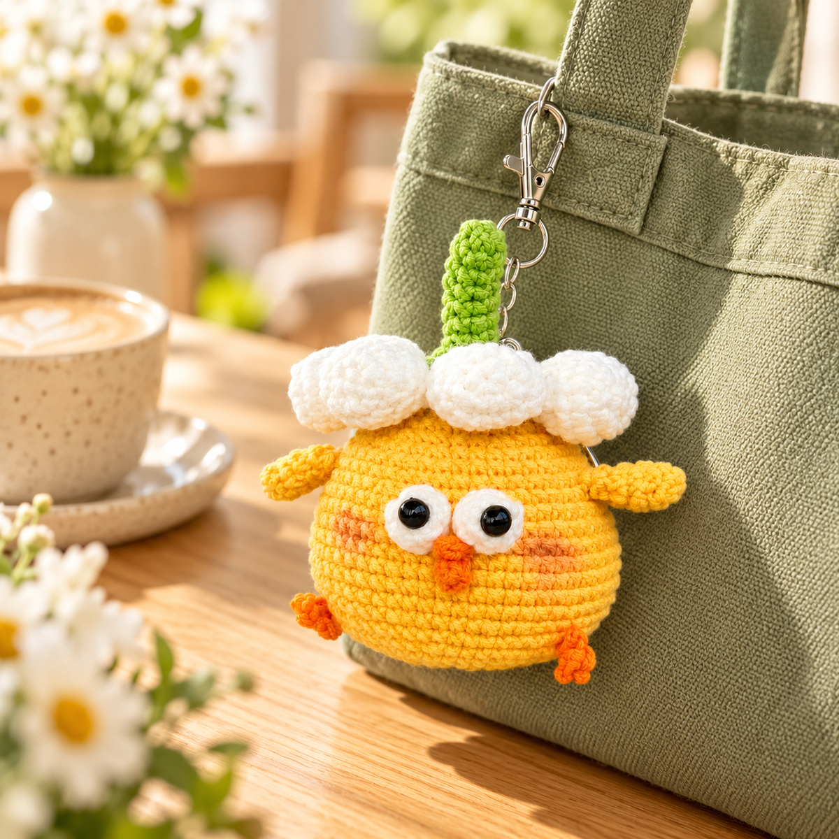 Bloomy Chick Crochet Kit – Beginner-Friendly DIY Craft Set