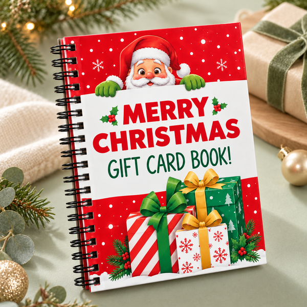 A Little Book of Christmas Surprises – Gift Card, Cash & Note Keepsake Book