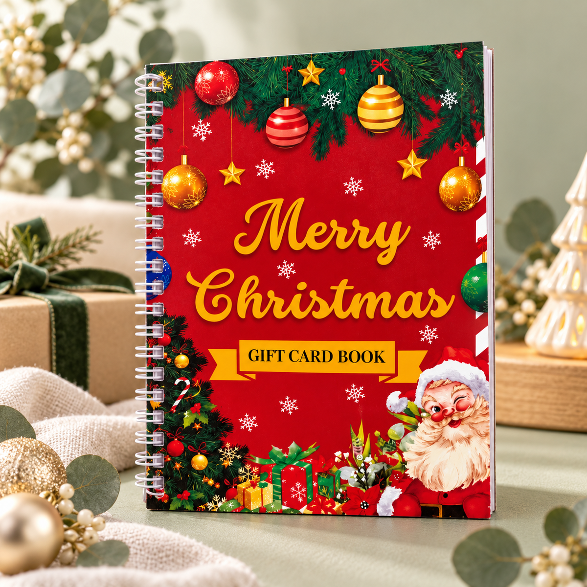 A Little Book of Christmas Surprises – Gift Card, Cash & Note Keepsake Book