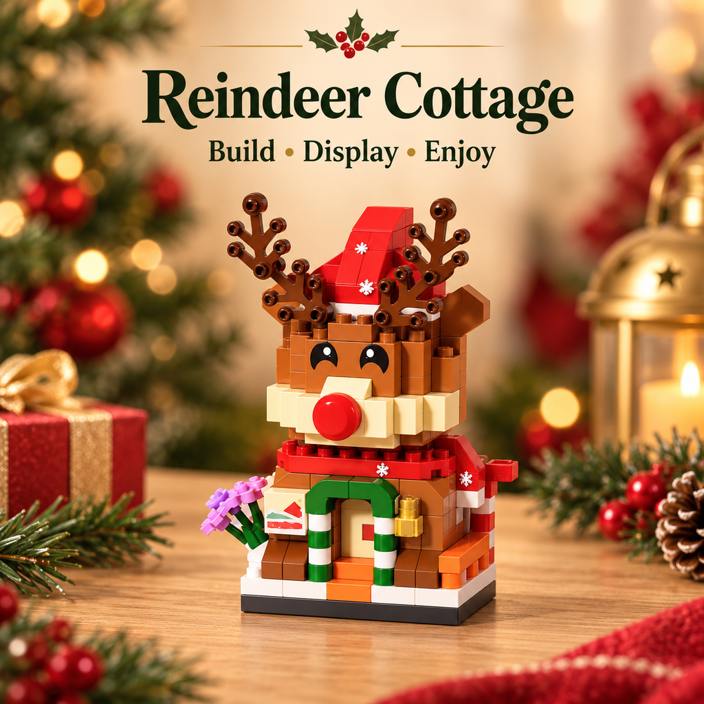 Christmas Mini Building Block Kits — Six Festive Designs