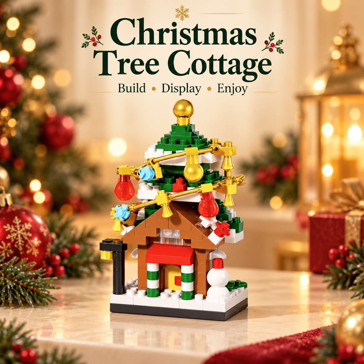 Christmas Mini Building Block Kits — Six Festive Designs