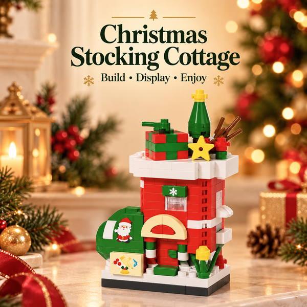 Christmas Mini Building Block Kits — Six Festive Designs